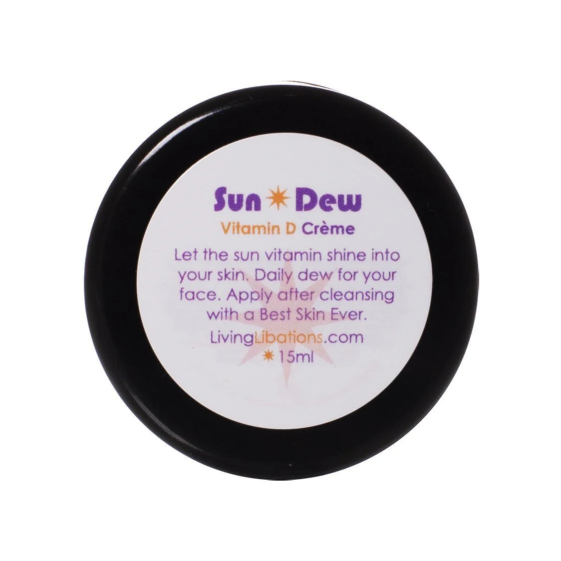 Living Libations - Sun Dew Vitamin D Crème